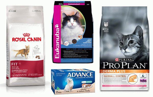 Корма для кошек