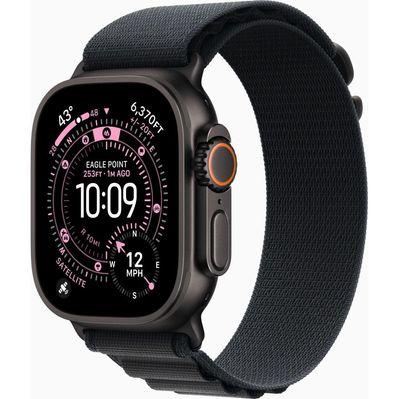 Смарт-часы Apple Watch Ultra 3 GPS + Cellular 49mm Black Titanium Case with Black Alpine Loop - Medium (MF0V4QP/A)
