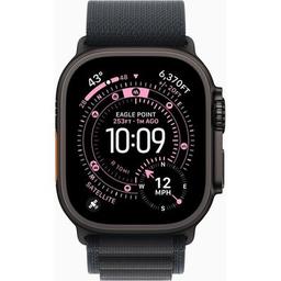 Смарт-часы Apple Watch Ultra 3 GPS + Cellular 49mm Black Titanium Case with Black Alpine Loop - Medium (MF0V4QP/A)