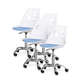 Детское кресло Evo-kids Indigo 4 шт White / Blue (H-232 W/BL- X4)