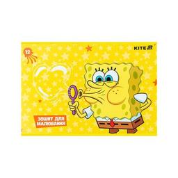 Альбом для рисования Kite SpongeBob SquarePants, 12 листов (SB25-241)