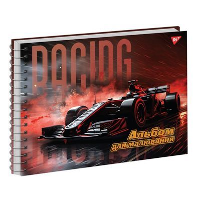 Альбом для малювання Yes А4 40 Спіраль Racing (130575)