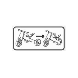 Біговел FreeON Free2Move 2 в 1 коричнево - білий (42868)