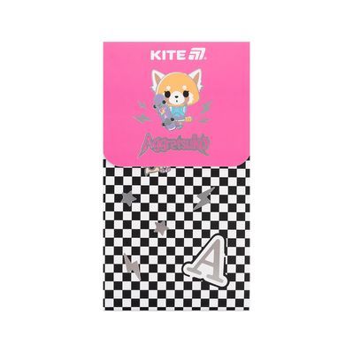 Блокнот Kite на магніті Aggretsuko 60 аркушів, клітинка (AR24-092)