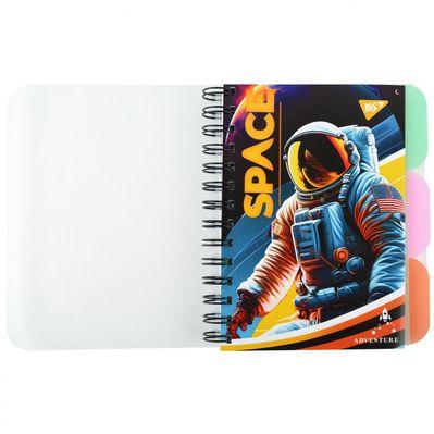 Блокнот Yes В6 Space adventure 144 листа пластиковая обложка (681975)