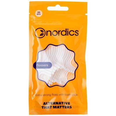 Флосс-зубочистки Nordics 20 шт. (3800501908181)