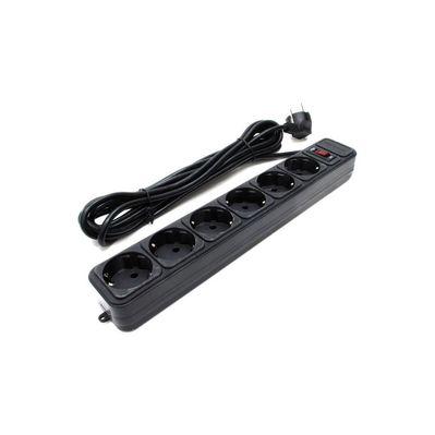 Сетевой фильтр питания Gembird SPG6-G-6B