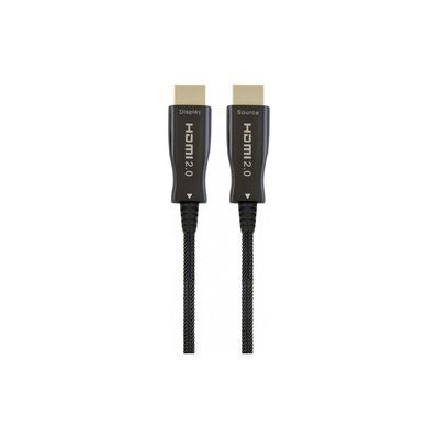 Кабель мультимедійний HDMI M to HDMI M 35.0m V2.0 4K 60Hz AOC Cablexpert (CCBP-HDMI-AOC-35M)