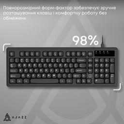 Клавиатура Ajazz AF98 USB UA Black (AF98-B)