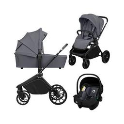 Коляска Lionelo Mika plus 3 in 1 grey stone (LO-MIKA PLUS 3IN1 GREY STONE)