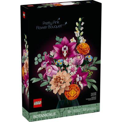 Конструктор LEGO Botanicals Милый розовый букет цветов (10342)