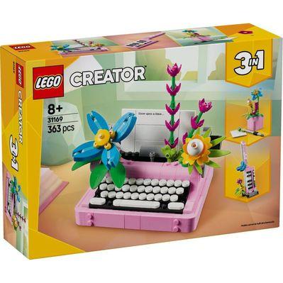 Конструктор LEGO Creator Печатная машинка с цветами (31169)