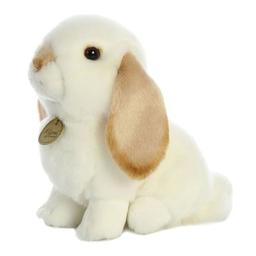 Мягкая игрушка Aurora Кролик вислоухий бело-бежевый 23 см (170091B)