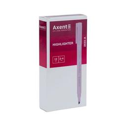 Маркер Axent Highlighter Pastel 2-4 мм клиновидный лавандовый (2533-36-A)