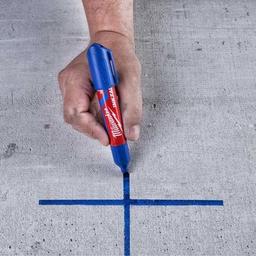 Маркер Milwaukee для будмайданчика INKZALL, великий (L), синій (4932471557)