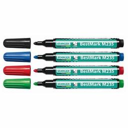 Набор маркеров Stanger набор из 4-х водостойких 1-3 мм (712012)