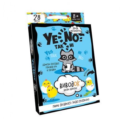 Настільна гра Danko Toys ТакНі. Виводок (укр) (YEN-01-01U)