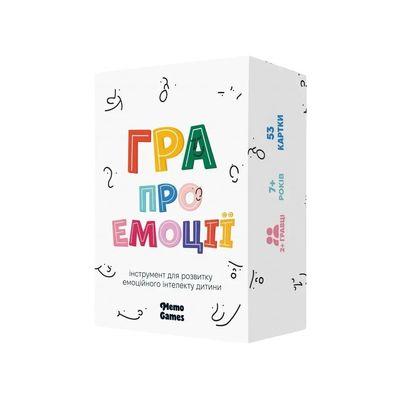 Настольная игра Memo Games Игра про эмоции (укр.) (m-0033)