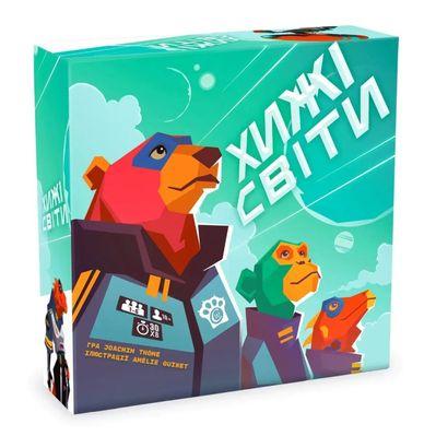 Настольная игра WoodCat Хищные Миры (Wild Space) (укр.) (ВР_ХС)