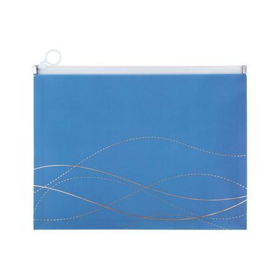 Папка на блискавці Axent zip-lock А4 Waves-2 (1497-41-A)
