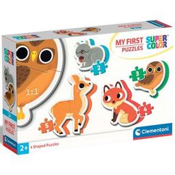 Пазл Clementoni 4 в 1 Forest Animals, серия My First Puzzles (20814)