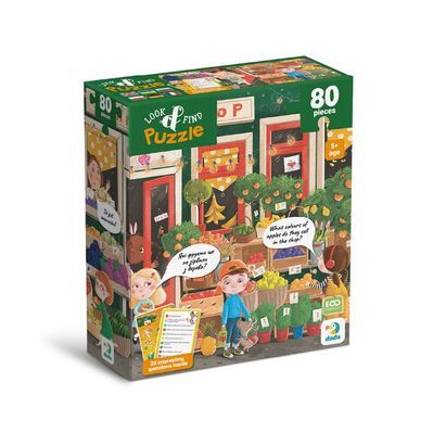 Пазл DoDo Шукай та знаходь Літні смаколики, 80 елементів (300665)