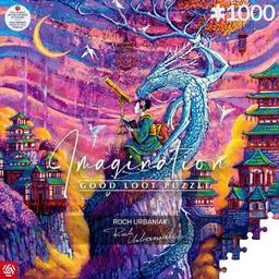 Пазл GoodLoot Imagination: Roch Urbaniak Sakura & Ryu 1000 эл. (5908305249740)