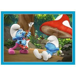Пазл Trefl The Smurfs Деревня Смурфов 4 in 1 (35, 48, 54, 70) элемента (5900511346565)