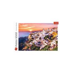Пазл Trefl Закат солнца над Санторини 1000 элементов (5900511104356)
