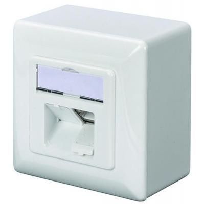 Комп'ютерна розетка Digitus 2xRJ45 FTP, для відкритої проводки (DN-9002-N)