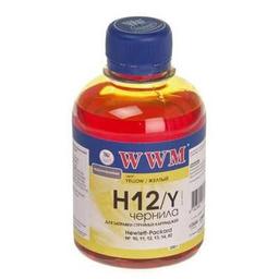 Чернила WWM HP №10/ 11/12/13/14/82 (Yellow) (H12/Y)