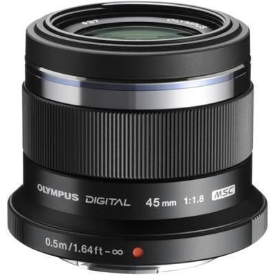 Об'єктив Olympus ET-M4518 45mm 1:1.8 Black (V311030BE000)