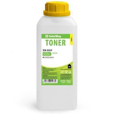 Тонер HP CLJ CP3525 180g Yellow ColorWay (TCH-3525Y)