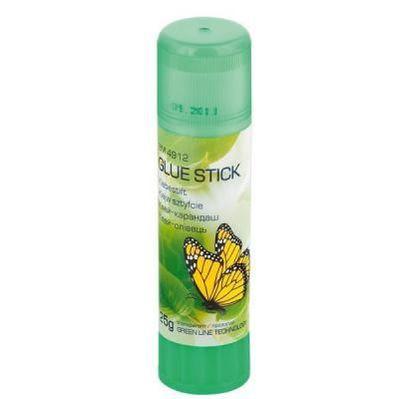 Клей Buromax Glue stick 25г, PVP, transparent (BM.4912)