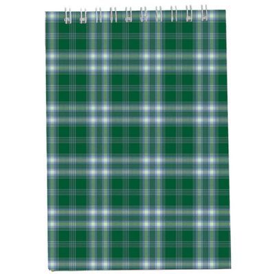 Блокнот Buromax spiral top, А5, 48sheets, square, green (BM.2470-04)