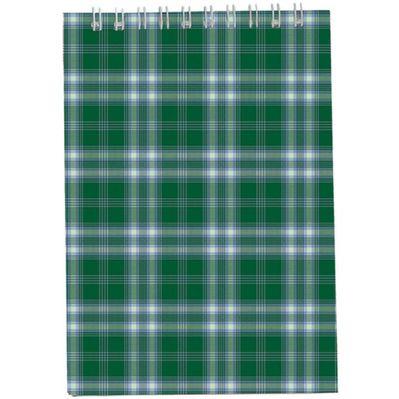 Блокнот Buromax spiral top, А6, 48sheets, square, green (BM.2480-04)