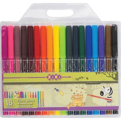 Фломастеры ZiBi 18 colors (ZB.2803)