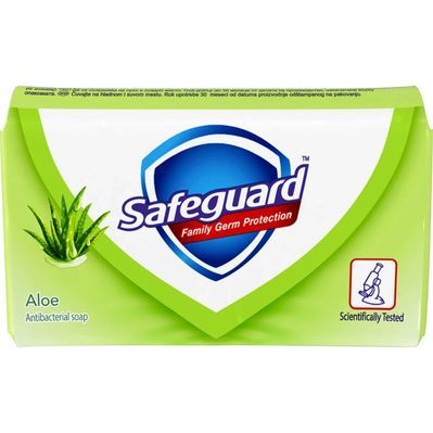 Тверде мило Safeguard Ніжний догляд Алое 90 г (5000174645675/8006540559482)