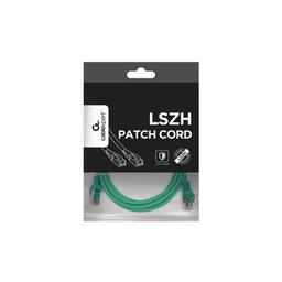 Патч-корд 0.25м S/FTP Cat 6A CU LSZH green Cablexpert (PP6A-LSZHCU-G-0.25M)