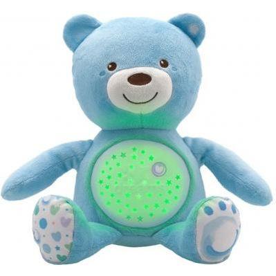 Развивающая игрушка Chicco Медвежонок музыкальный голубой (08015.20)