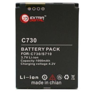 Аккумуляторная батарея Extradigital HTC S730 (1000 mAh) (DV00DV6103)