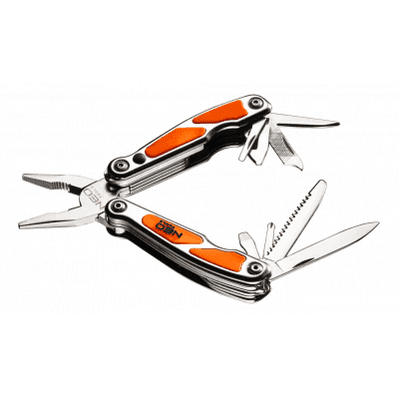 Мультитул Neo Tools mini, 10 елементів, з LED (01-027)