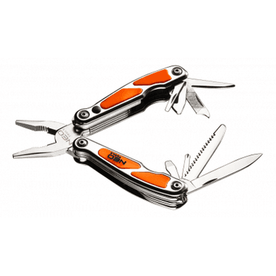 Мультитул Neo Tools mini, 10 елементів, з LED (01-027)