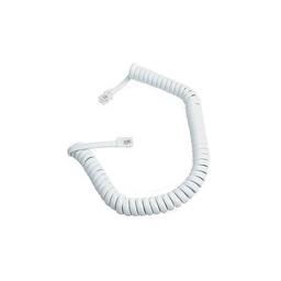 Кабель телефонний Atcom телефонный спиральный 2м RJ9 (17319)