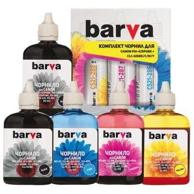 Чернила Barva Canon PGI-425PGBK + CLI-426BK/C/M/Y (5x90 г) SET (CPGI425-5-090-MP)