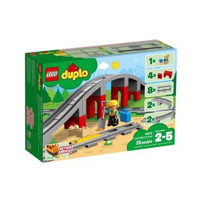 Конструктор LEGO Железнодорожный мост 26 деталей (10872)