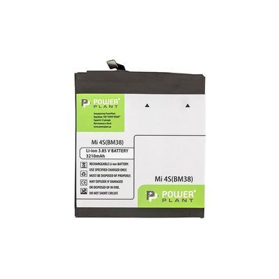 Акумуляторна батарея PowerPlant Xiaomi Mi 4S (BM38) 3210mAh (SM220076)