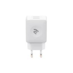 Зарядное устройство 2E Wall for 2 USB - DC5.0V/4.2 A, white (2E-WC4USB-W)