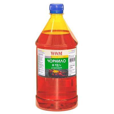 Чернила WWM HP №10/11/82 1000г Yellow (H12/Y-4)