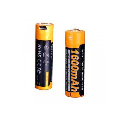 Аккумулятор Fenix 14500 micro usb зарядка (ARB-L14-1600U)
